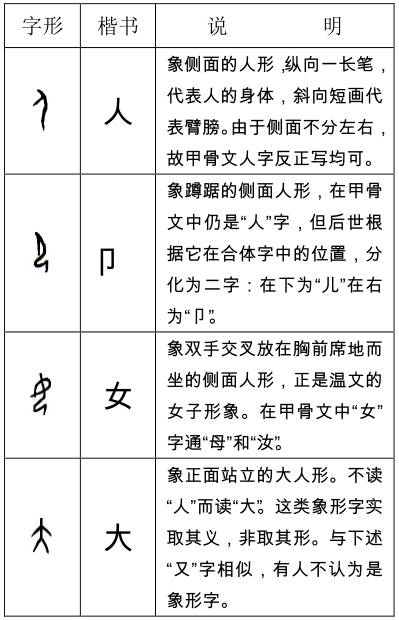 这些甲骨文字你认识多少 象形