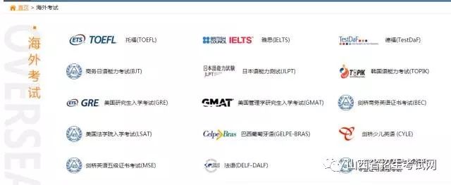 出国留学常用官方网址及院校专业等查询导航(图1)