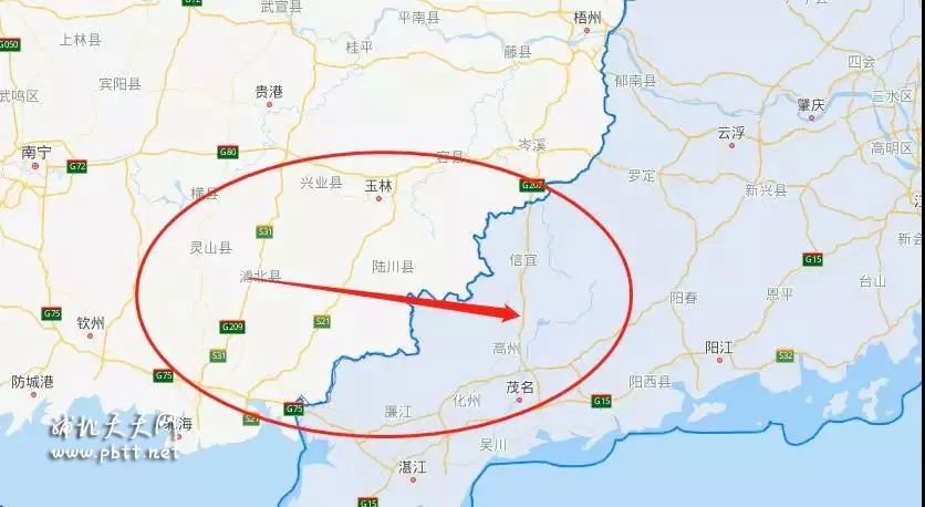 浦北至北流高速公路开工在即!