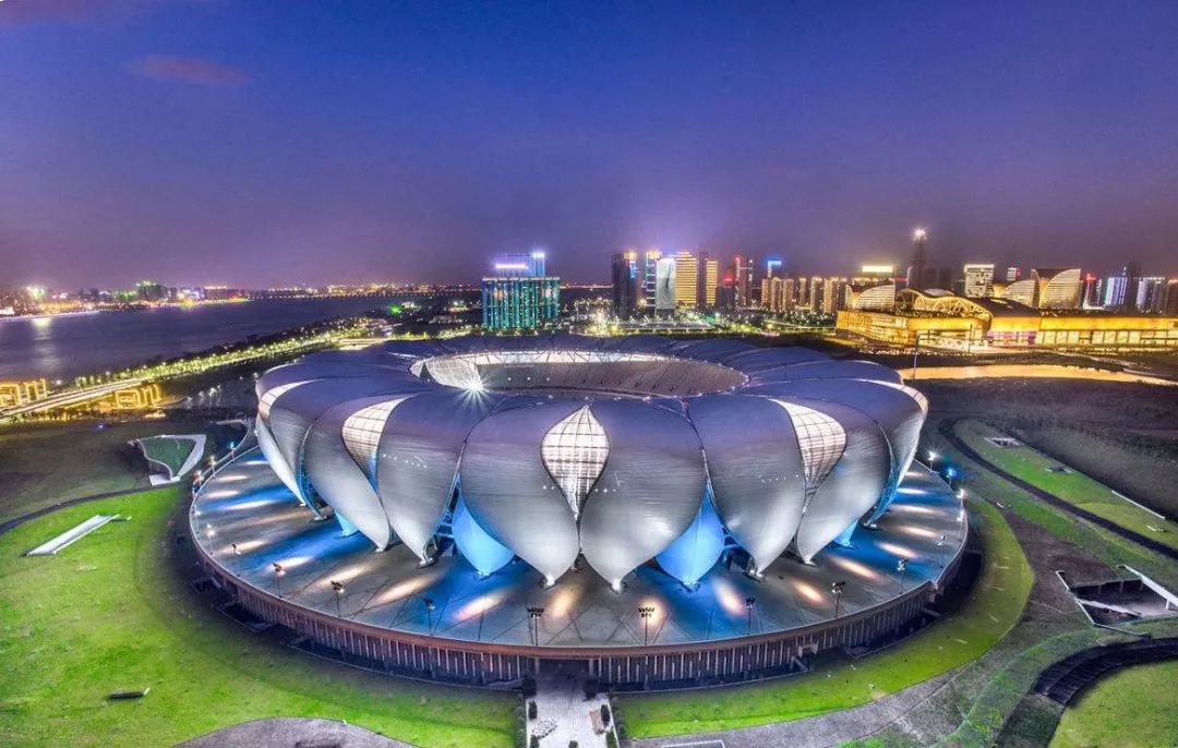 如杭州g20夜景亮化,杭州奥体中心,上海中心等项目,与洲明显示和照明