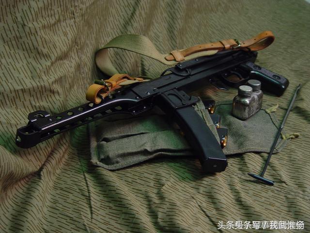 二战冲锋枪中最出色的一款 苏联造pps-43冲锋枪