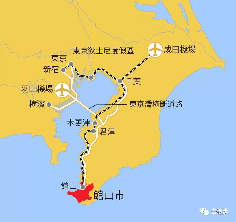 国内出发,成田机场最为方便.住宿可以选择千叶,木更津,君津.