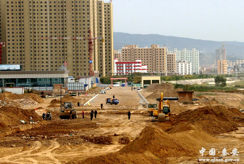 确保项目如期完工!天水市秦安县郑川新城等重点项目建设顺利