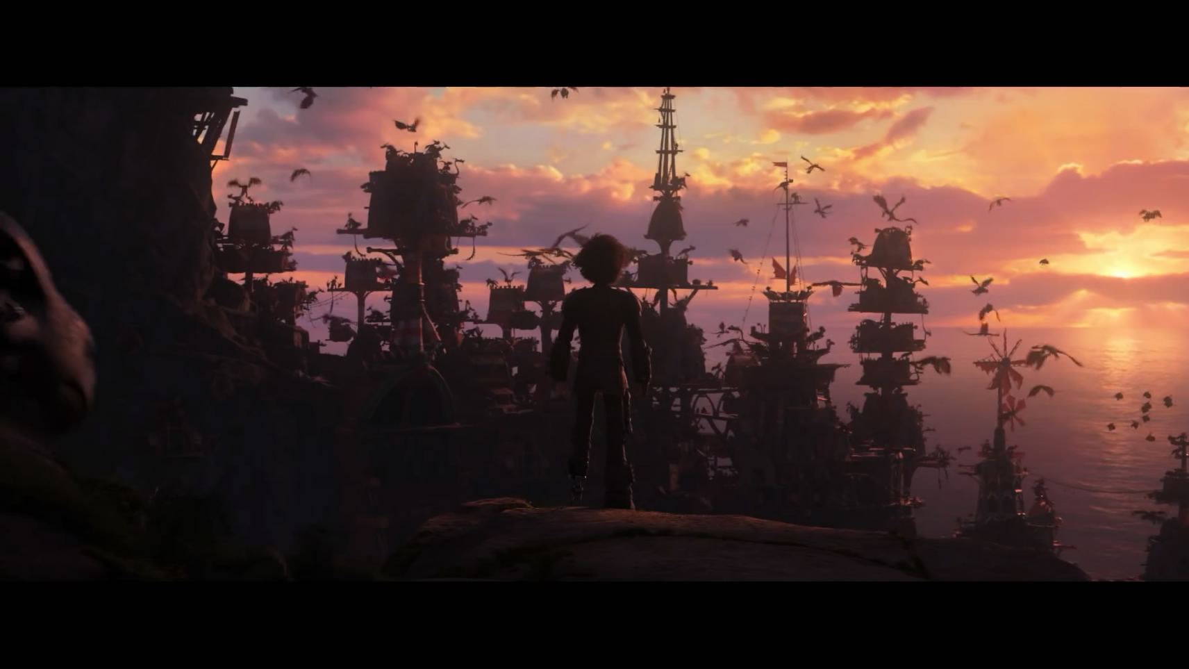 《馴龍高手3》發布最新預告 群龍齊飛場面壯觀 娛樂 第3張