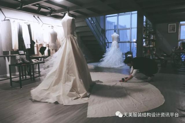 婚纱制版培训_婚纱礼服纸样制版图(3)