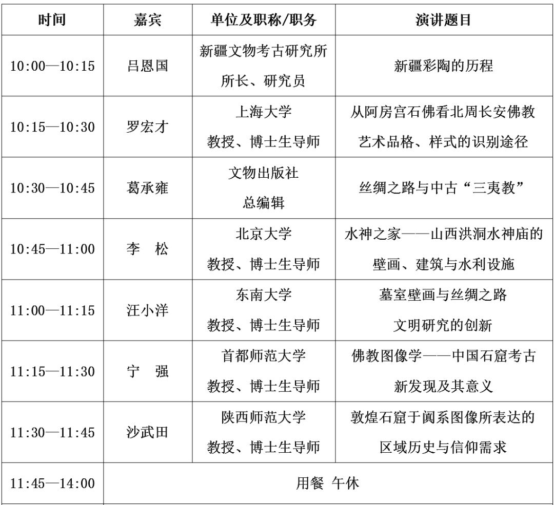 学术会议预告全国丝路文明与宗教美术学术研讨会