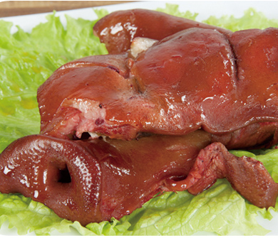 猪嘴肉包括猪鼻子和猪下巴上的肉;《本草纲目》中称之为猪鼻唇,俗语