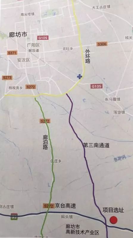 廊坊火葬场迁建项目选址安次区码头镇,效果图出来了