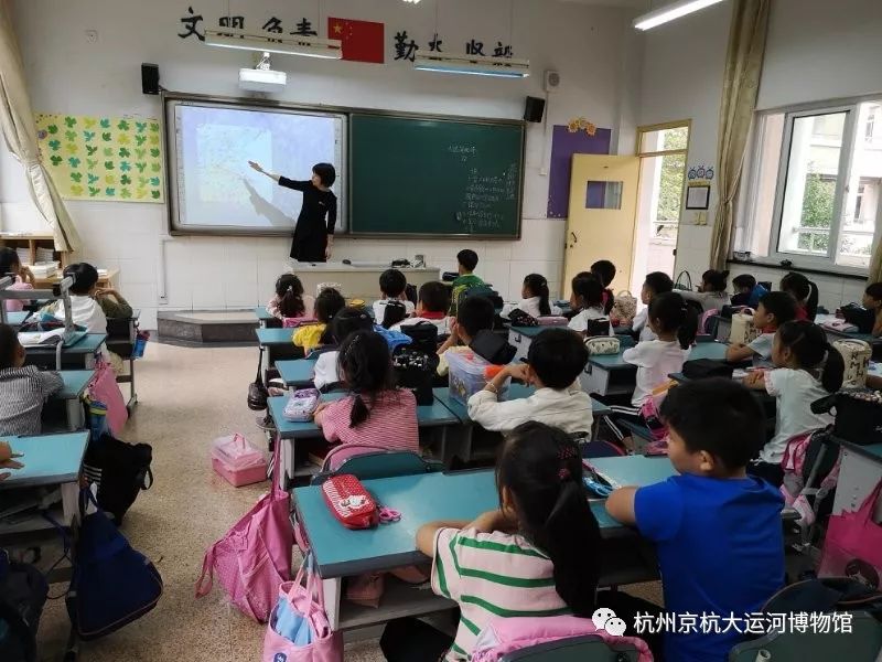 运河拾贝走进文一街小学_城市