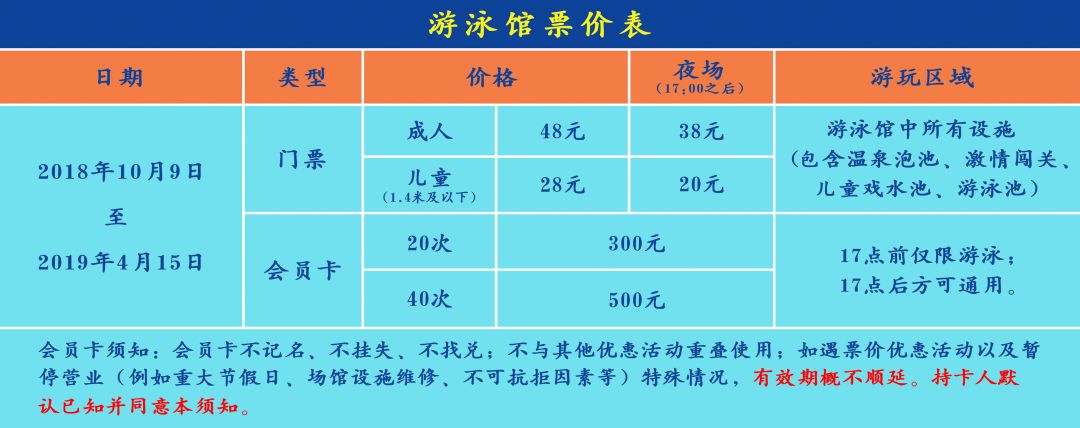 游泳馆最新票价~_温泉水