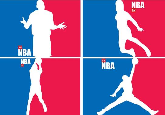 十组恶搞nba的logo,谁能全看懂?没20年球龄可能都认不全