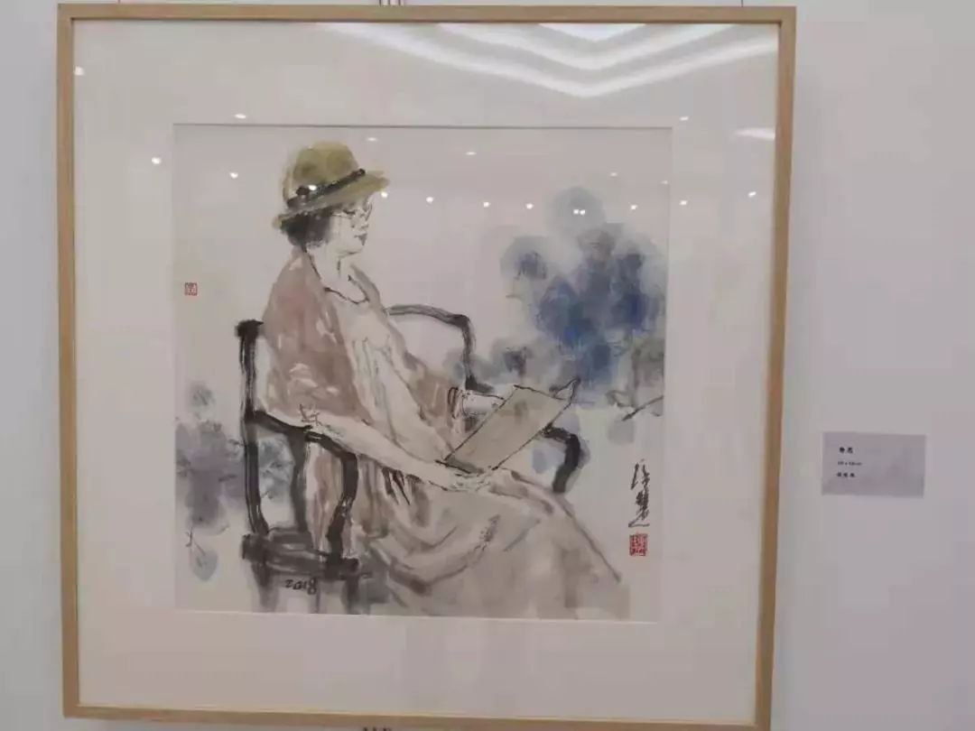 画家张培础参展作品画家张智栋参展作品展览以点带面,集思想性,艺术性