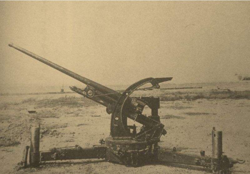 日军75mm高射炮