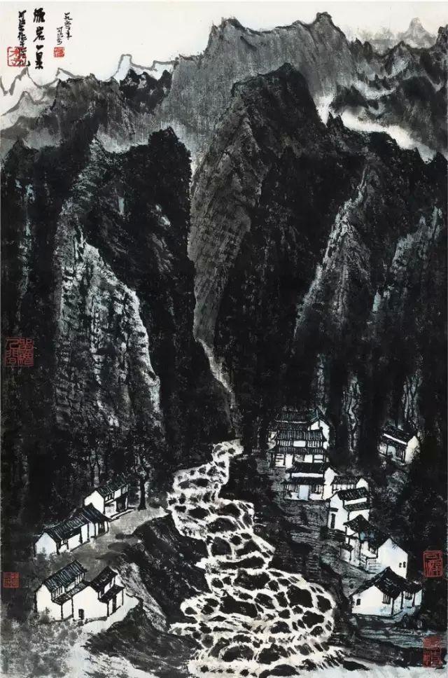 李可染山水画代表作品