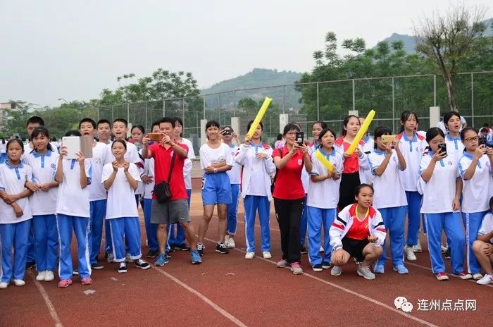 直击连州北山中学第二十七届田径运动会开幕!我们的青春,无往不胜!