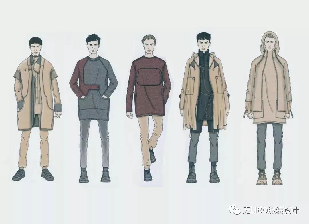 160例企业版服装效果图(男装篇)