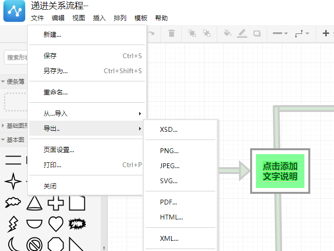 递进关系流程图模板分享