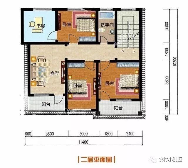 4套二层自建房农村小别墅,时尚济,最适合农村施工的