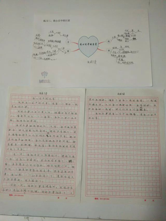 尝试着把古诗,段落,课文画成导图,用思维导图做作文的大纲,到在短短的