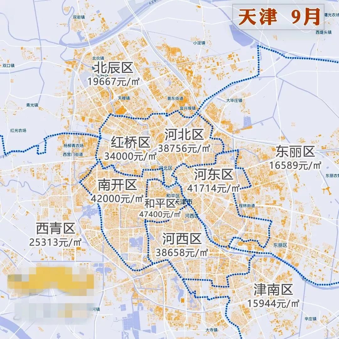 2018年9月最新热点城市房价地图来啦!