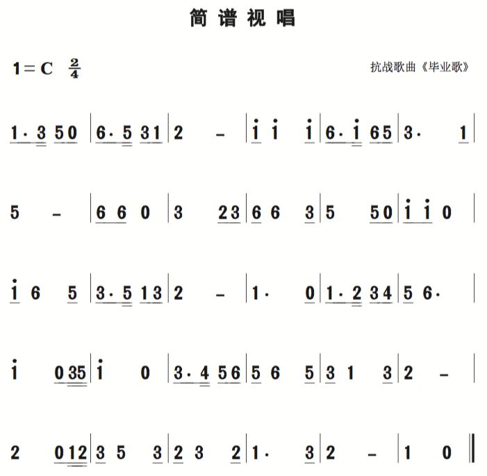 简谱一条小河_我是一条小河简谱(3)