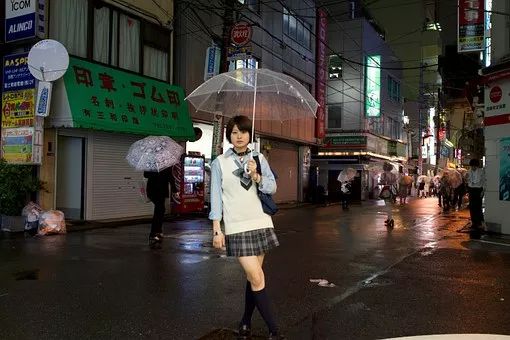 日本东京街头的搭讪文化