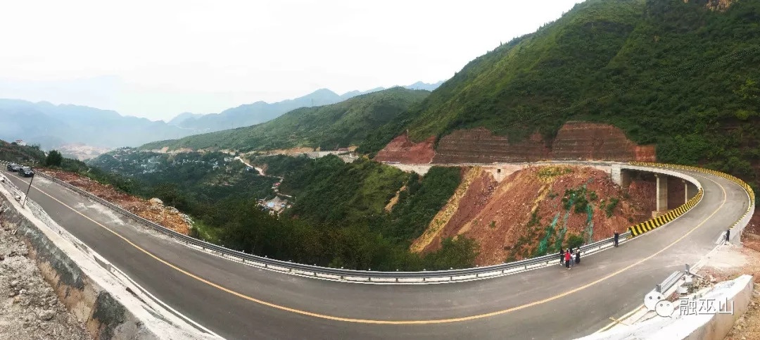 都来看!巫山绕城路建设进展很不错