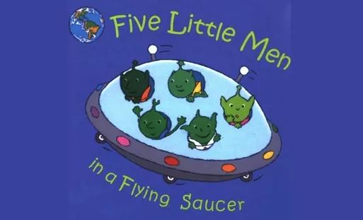 英文绘本故事 | five little men in a flying saucer