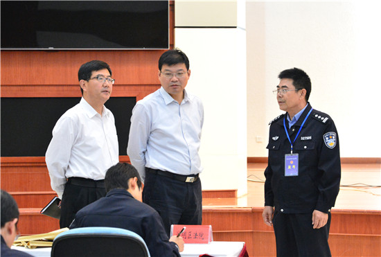 淮安市法院司法警务人员执法细则理论测试举行 图2