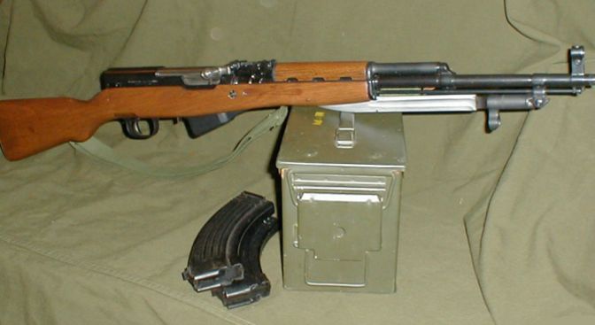62毫米轻机枪是仿制前苏联的rpd轻机枪,1956年定型,63年经改进设计