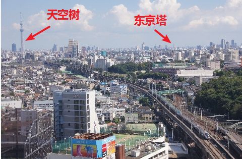 北とぴあ是位于东京北区王子站都附近的一座高层建筑,17楼的展望台