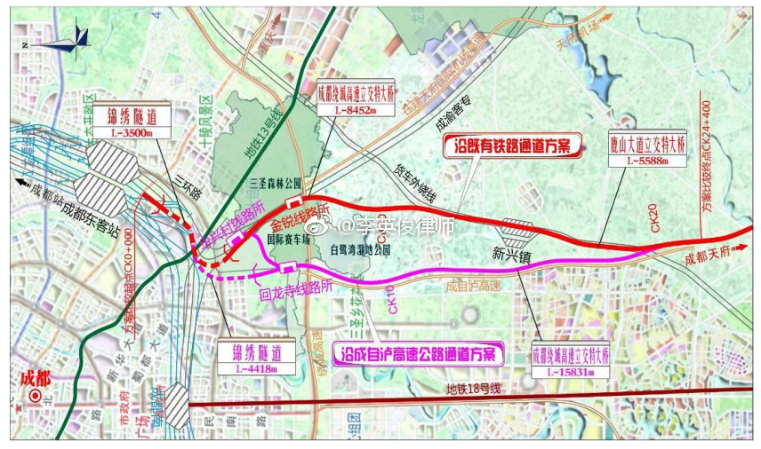成都至自贡铁路站点设置及详细线路走向(成都-资阳-内江-自贡)