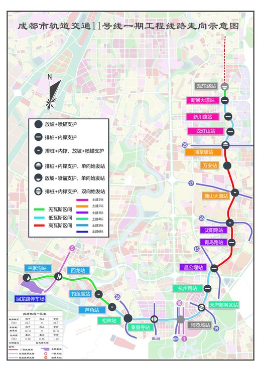 携手拿下局首条地铁全线——成都地铁11号线工程,承接天府新区综合