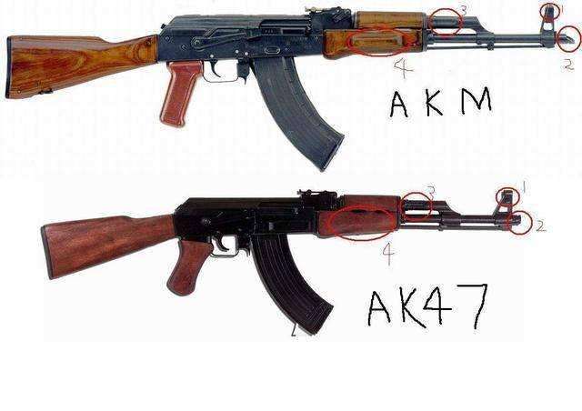 绝地求生中AKM是不是AK47? AKM和AK47是什么关系? 这篇文章_突击步枪
