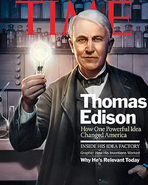 自1879年发明了白炽灯,托马斯·爱迪生(thomas edison)就成了家喻