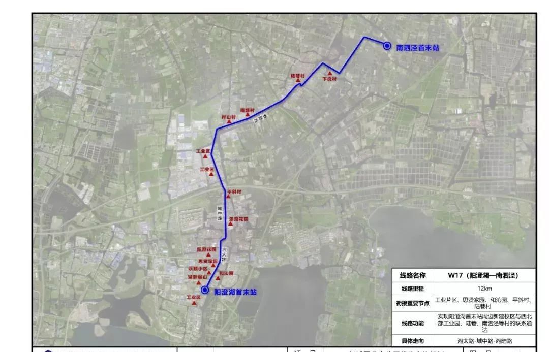 9km衔接重要节点:望亭汽车站,望亭中学,商业广场,相城中医院,镇政府