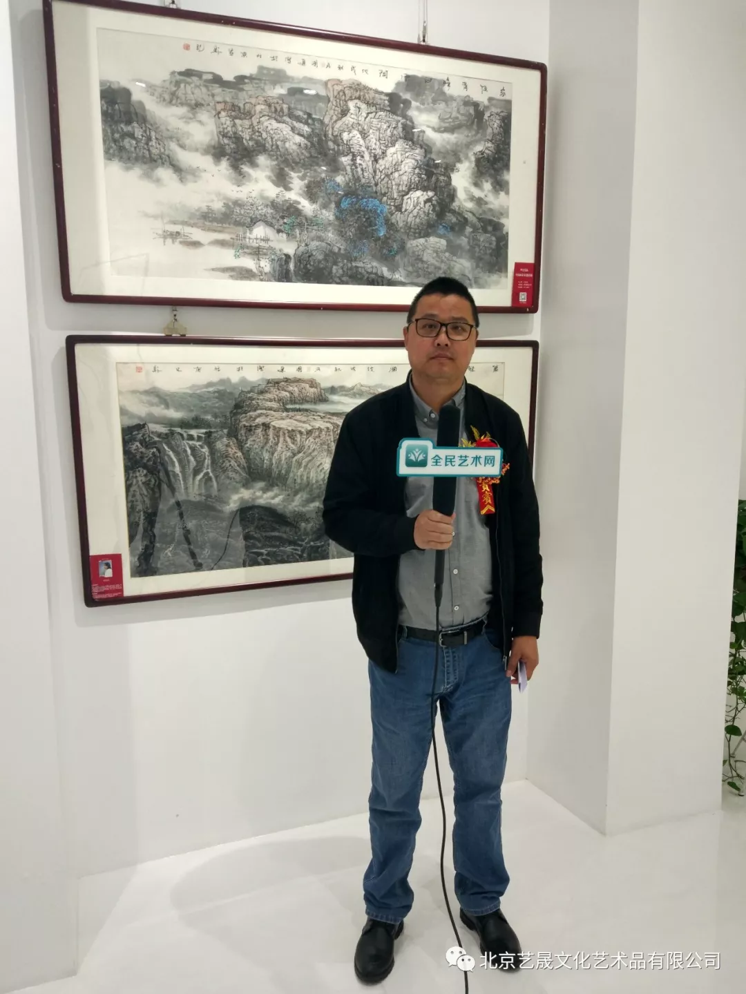 艺晟集团主办的"华夏隽篇·中国画名家邀请展"隆重开幕!