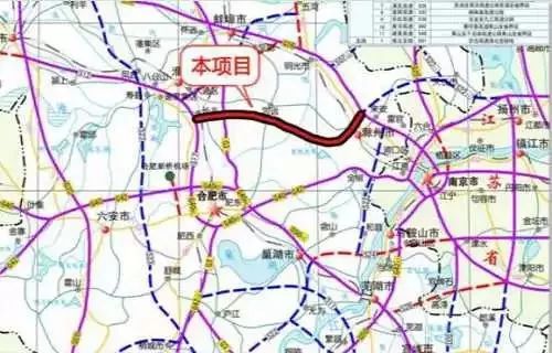 滁淮高速全长约125公里,是我省