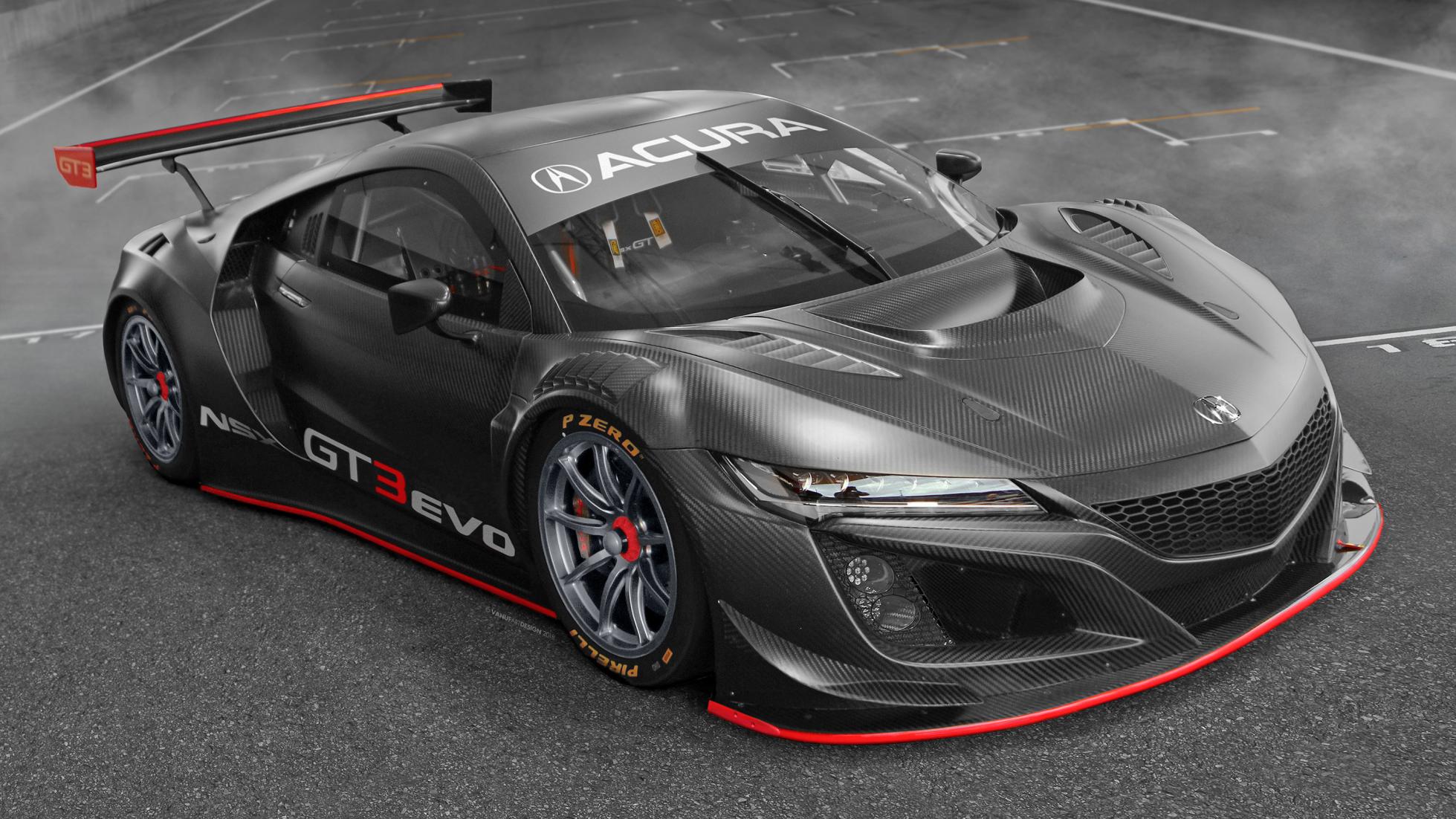 东瀛战神 本田发布新版nsx gt3 evo