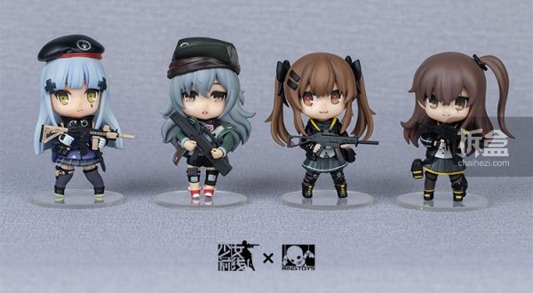 ringtoys公布战术养成类游戏《少女前线》404小队:hk416,g11,ump9,ump