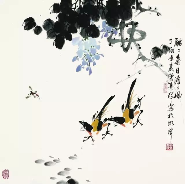 笔底乾坤 别有洞天 ——著名画家曾景祥作品欣赏_花鸟