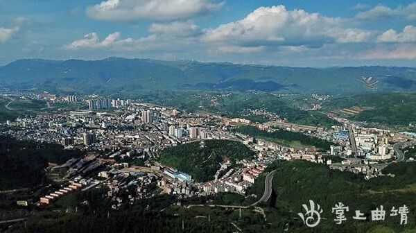 中安街道和胜境街道办事处所在地富源县城