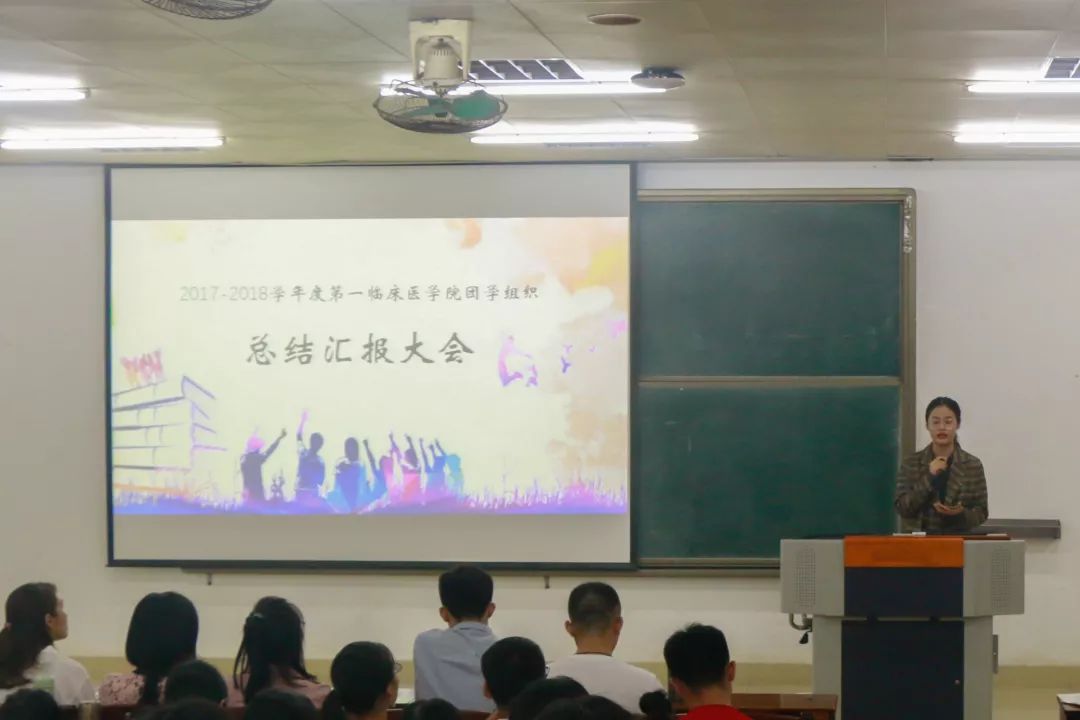 一院学生组织学年度总结汇报大会