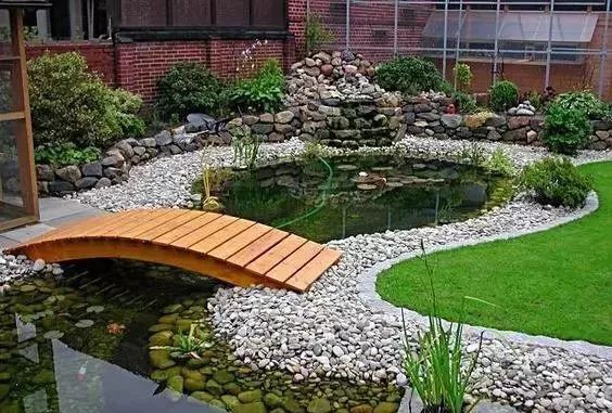 让人心生禅意的庭院池塘设计!