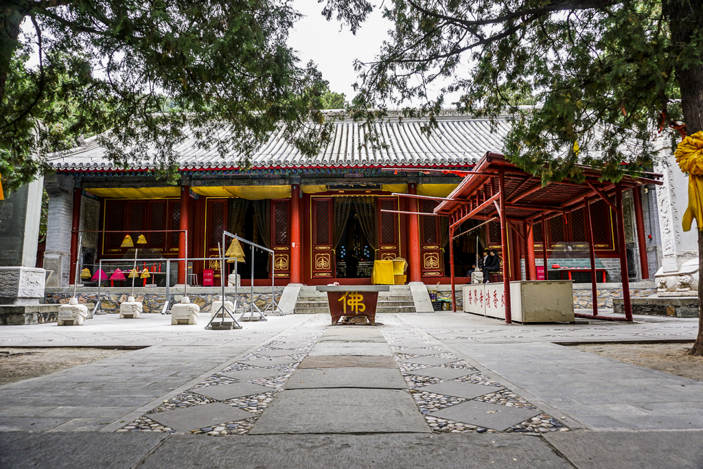 图说北京香界寺,五百年龙松和菩提树掩映幽深古刹