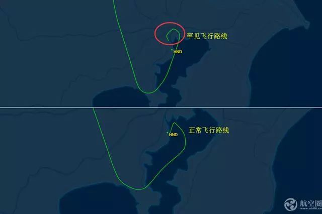 航空新闻 法航客机起飞竟偏离航线低空飞越日本皇居 东京