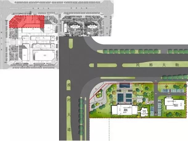 淮南拓基广场规划曝光,打造商业 办公 住宅一体化,你喜欢吗?