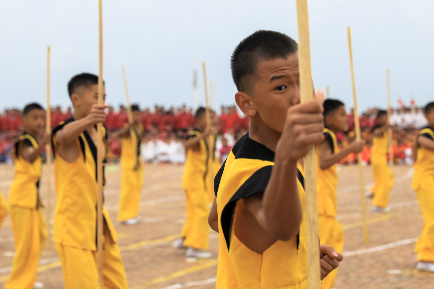 塔沟武校近三万功夫小子将参演第十二届郑州国际少林武术节!