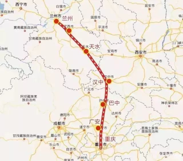 陕西铁路规划图2030