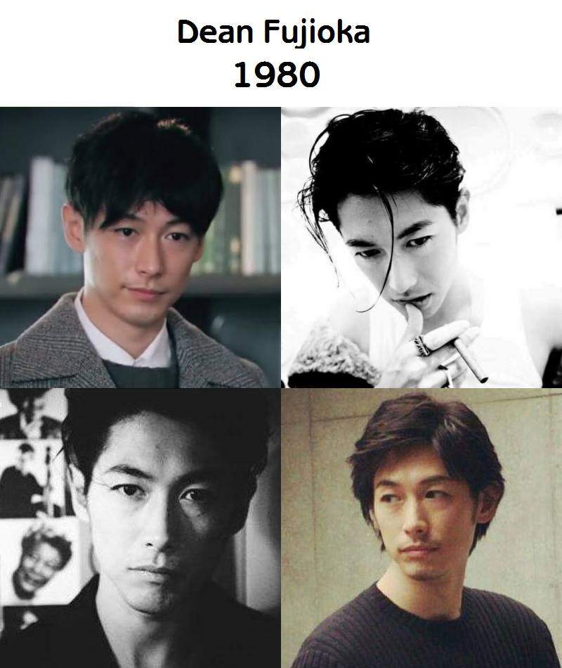 从年轻到老都很美的日本男星,真的每位都好帅啊